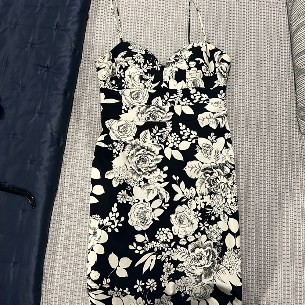 OC by OC black & white dress. Size 14